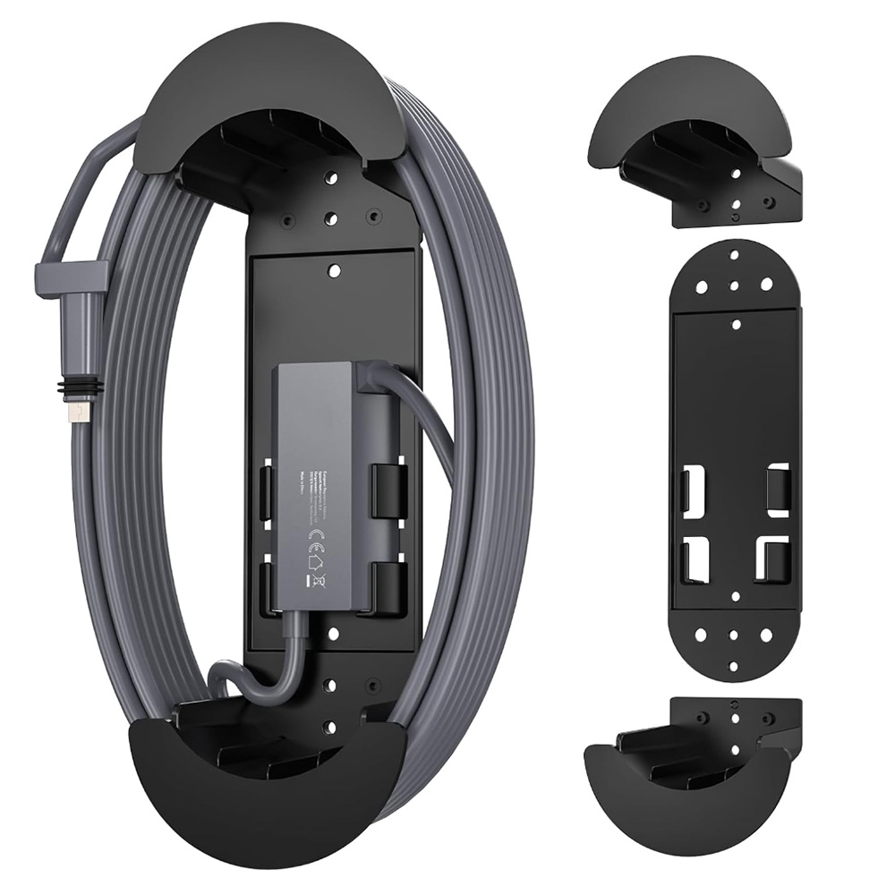 Ethernet Cable Organizer & Caddy Mount for Starlink Gen 3/Gen 2 1 Ethernet Cable Organizer & Caddy Mount for Starlink Gen 3/Gen 2