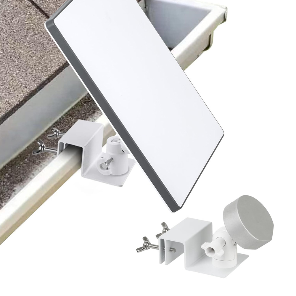 Adjustable Gutter Mount with Screw Adapter for Starlink Mini 1 Adjustable Gutter Mount with Screw Adapter for Starlink Mini