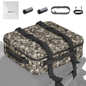 STARGEAR Waterproof Travel Case with Dual Power Source Storage for Starlink Mini & Accessories