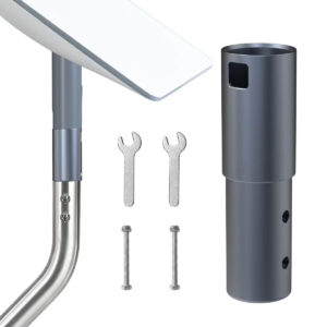 Aluminum Pipe Mount Adapter for Starlink Gen 2 Dish
