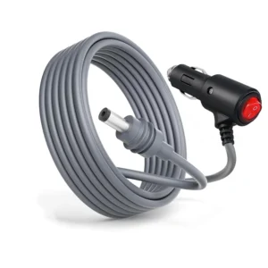 Car Cigarette Lighter DC Power Cable with Switch for Starlink Mini