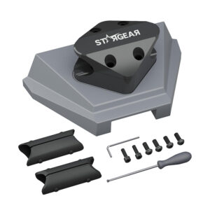 STARGEAR Anti-Theft Tube Bracket for Starlink Mini Mount – Compatible with Car Roof Racks, RVs, and Yacht Railings