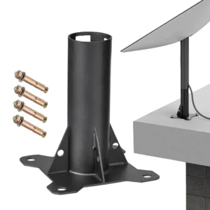 Heavy-Duty Carbon Steel Roof Mount for Starlink Gen 2 Dish