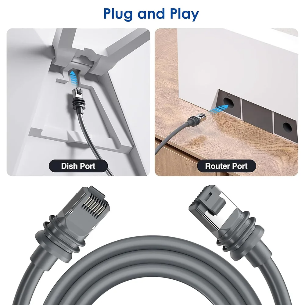 Replacement Extension Cable for Starlink Gen 3/Mini 2 Replacement Extension Cable for Starlink Gen 3/Mini - Image 2