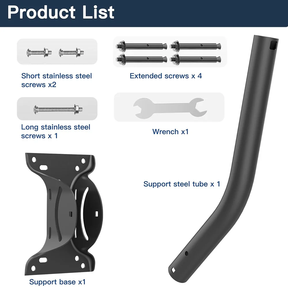 Adjustable Roof Wall Mount Kit for Starlink Gen 2 5 Adjustable Roof Wall Mount Kit for Starlink Gen 2 - Image 5