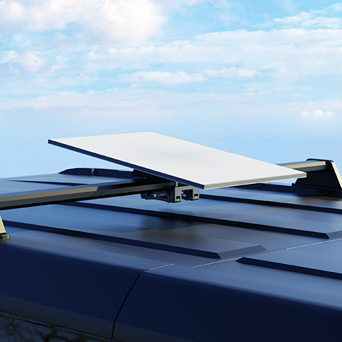 Starlink Parts Guide: What You Really Need for a Stable Setup 4 Starlink hardware mounted on a vehicle roof for mobile internet use