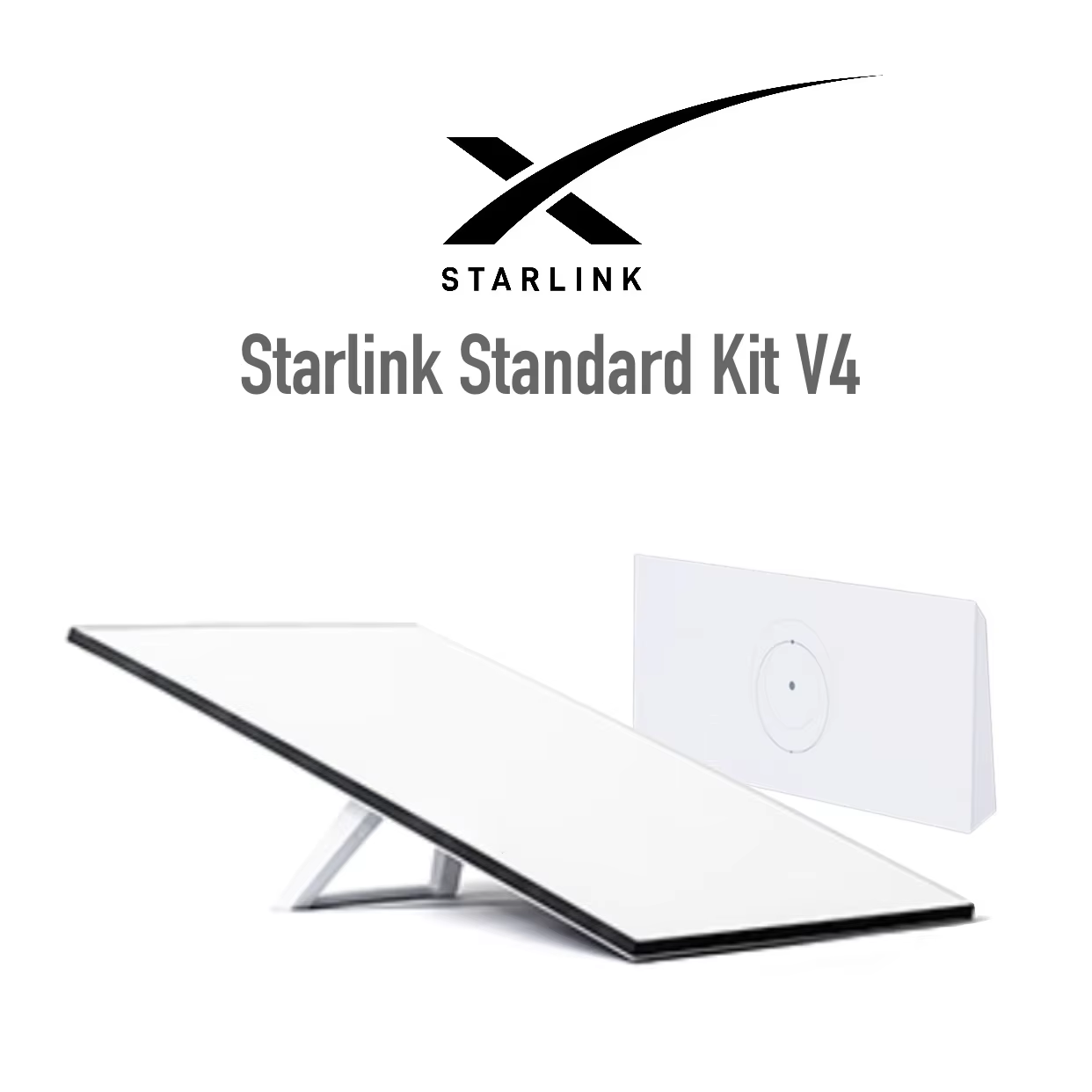Starlink Standard kit with dish and router for home internet setup