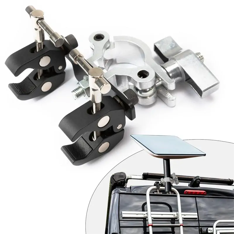 Starlink Mini RV roof rack mount for camping and road trips