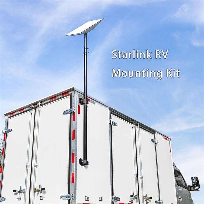Starlink Mini RV roof mount for camping and travel
