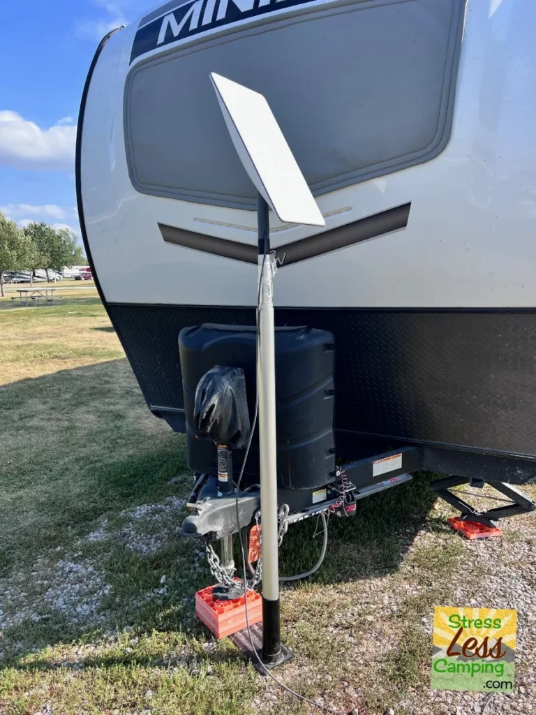 Starlink Mini RV mount setup for stable satellite internet connection