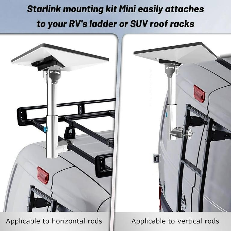 Starlink Mini mounting kit for RV ladder and roof rack