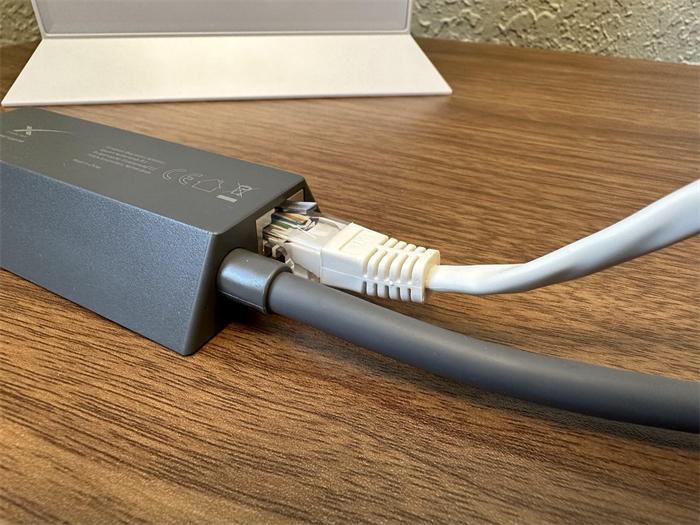 Starlink SPX to RJ45 adapter wiring diagram showing cable length and connection limits